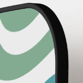 Colorful Abstract Shapes Pattern Pickleball Schläger (Linke Seite)