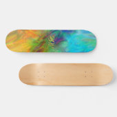 Colorful Abstract Skateboard (Horizontal)