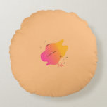 Colorful Abstract Throw Pillow Rundes Kissen<br><div class="desc">This colorful abstract throw pillow adds a bold and artistic touch to modern home décor. Featuring a vibrant abstract design and a soft, comfortable feel, it works beautifully as a decorative accent on sofas, couches, or beds. The contemporary abstract style brings energy and personality to living rooms and cozy spaces,...</div>