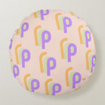 Colorful Abstract Throw Pillow Rundes Kissen<br><div class="desc">This colorful abstract throw pillow adds a bold and artistic touch to modern home décor. Featuring a vibrant abstract design and a soft, comfortable feel, it works beautifully as a decorative accent on sofas, couches, or beds. The contemporary abstract style brings energy and personality to living rooms and cozy spaces,...</div>