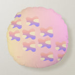 Colorful Abstract Throw Pillow Rundes Kissen<br><div class="desc">This colorful abstract throw pillow adds a bold and artistic touch to modern home décor. Featuring a vibrant abstract design and a soft, comfortable feel, it works beautifully as a decorative accent on sofas, couches, or beds. The contemporary abstract style brings energy and personality to living rooms and cozy spaces,...</div>