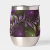 Colorful Abstract Violet Purple Khaki Fractal Art (Links)