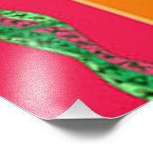 Colorful African Fotodruck (Ecke)