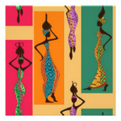 Colorful African Fotodruck (Vorne)