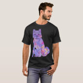 Colorful Akita T-Shirt (Vorne ganz)