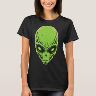 Colorful Alien Head Glauben UFO Human Festival Cos T-Shirt
