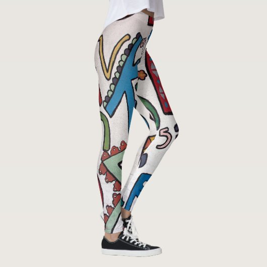 Colorful Alphabet Leggings (Rechts)