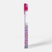 Colorful Alphabet “M” Phone Case – Cute Personaliz iPhone Hülle (Linke Seite)