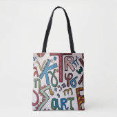 Colorful Alphabet Tasche (Vorderseite)