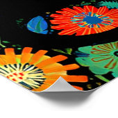 Colorful and Fun, Two Cats, Poster (Ecke)