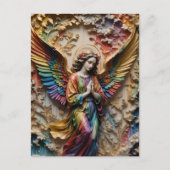 Colorful Angel Postkarte (Vorderseite)