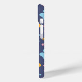 Colorful Animal Paw Prints Pattern Case-Mate iPhone Hülle (Rückseite / Links)