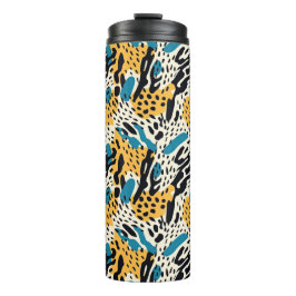 Colorful Animal Print 06 Thermosbecher