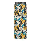 Colorful Animal Print 06 Thermosbecher (Rückseite)