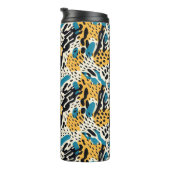 Colorful Animal Print 06 Thermosbecher (Nach rechts gedreht)