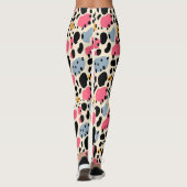 Colorful Animal Print 07 Leggings (Rückseite)