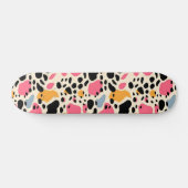 Colorful Animal Print 07 Skateboard (Horizontal)