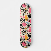 Colorful Animal Print 07 Skateboard (Vorne)