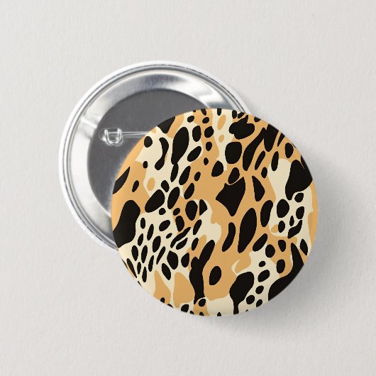 Colorful Animal Print 08 Button (Vorne & Hinten)