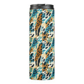 Colorful Animal Print 09 Thermosbecher (Rückseite)