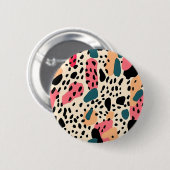 Colorful Animal Print 10 Button (Vorne & Hinten)
