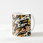 Colorful Animal Print Mug 01 Kaffeetasse (VorderseiteRechts)