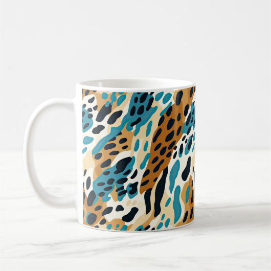 Colorful Animal Print Mug 09 Kaffeetasse (Links)