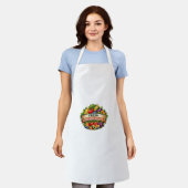 colorful apron  schürze (Getragen)