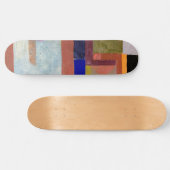 Colorful Architecture (1917) Skateboard (Horizontal)