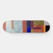Colorful Architecture (1917) Skateboard (Horizontal)