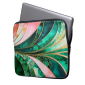 Colorful Art Deco - Notebook-Fall Laptopschutzhülle (Vorderseite Links)