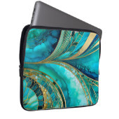 Colorful Art Deco - Notebook-Fall Laptopschutzhülle (Vorne Rechts)