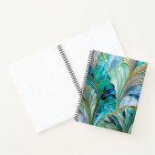 Colorful Art Deco Spiro Notebook Notizblock (Innenseite)