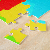 Colorful Art Multicolor Abstract Puzzle (Seite)
