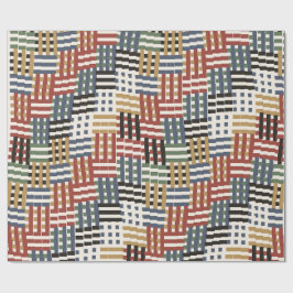 Colorful Art Nouveau Pattern  Geschenkpapier