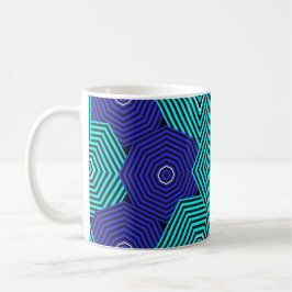 Colorful Art Nouveau Pattern  Kaffeetasse