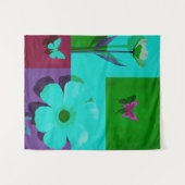 Colorful Art Tapestry Wandteppich (Vorderseite (Horizontal))