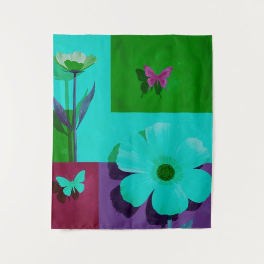 Colorful Art Tapestry Wandteppich (Vorderseite)