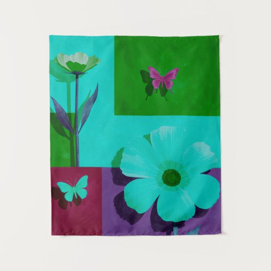 Colorful Art Tapestry Wandteppich (Vorderseite)