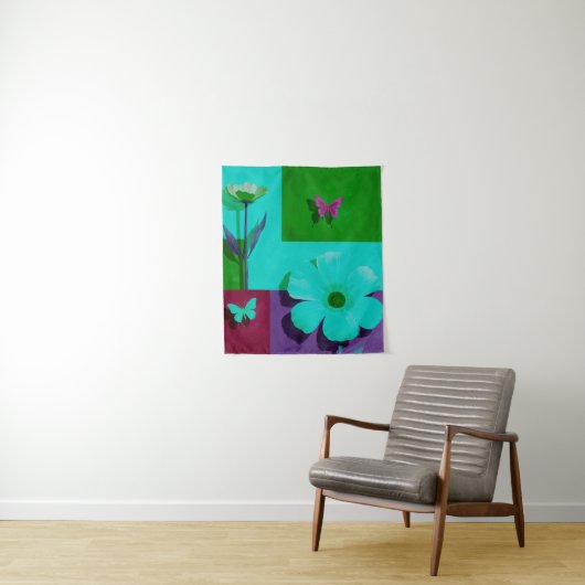 Colorful Art Tapestry Wandteppich (Beispiel)