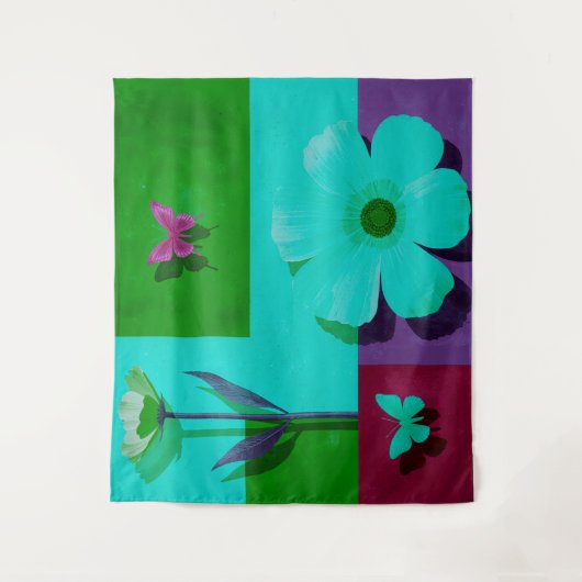 Colorful Art Tapestry Wandteppich (Vorderseite)