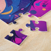 Colorful Australian Shepherd Art Puzzle (Seite)