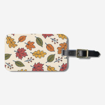 Colorful Autumn Leaves Pattern