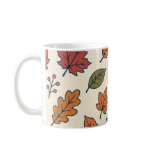 Colorful Autumn Leaves Pattern