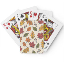 Colorful Autumn Leaves Pattern