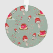 Colorful autumn watercolor pattern ornament (Rückseite)