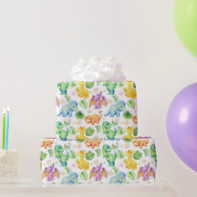 Colorful Baby Dinosaurier