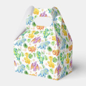 Colorful Baby Dinosaurier Geschenkschachtel (Rückseite)