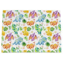 Colorful Baby Dinosaurier