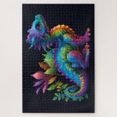 Colorful Baby Dragon Puzzle (Vertikal)